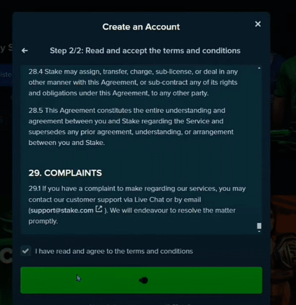 Stake website terms and conditions Stake website terms and conditions