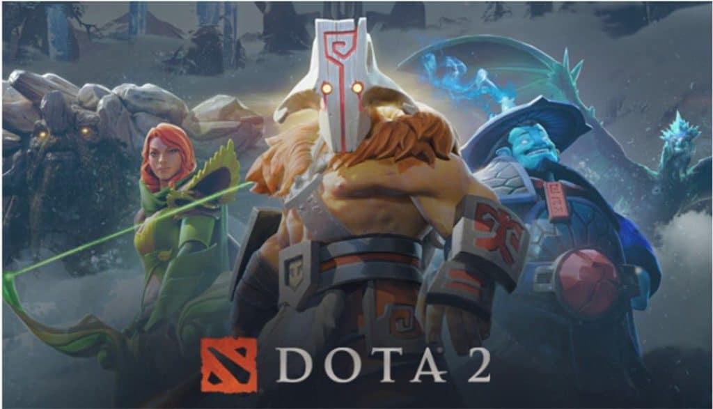 MOBA League of Legends, Dota 2